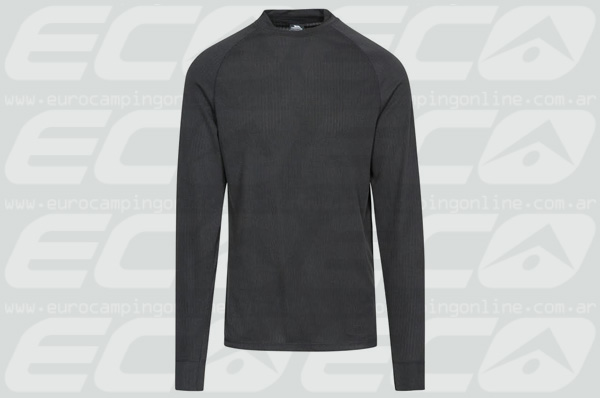 Eurocamping > TRESPASS CAMISETA FLEX 360 - Built using the latest polyester fibres, this baselayer top will help keep you warm and comfortable using the best